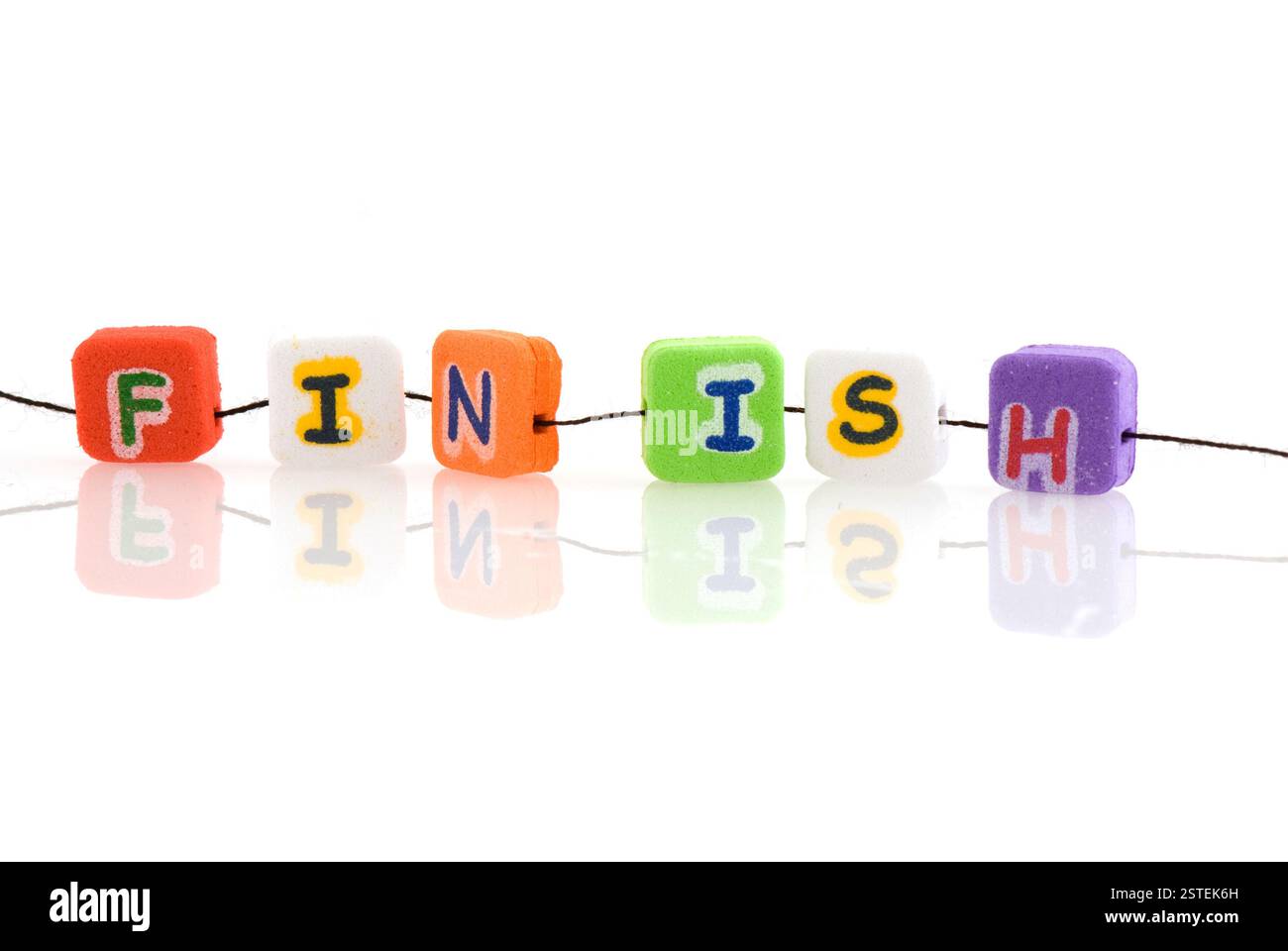 Finish writing Cut Out Stock Images & Pictures - Alamy