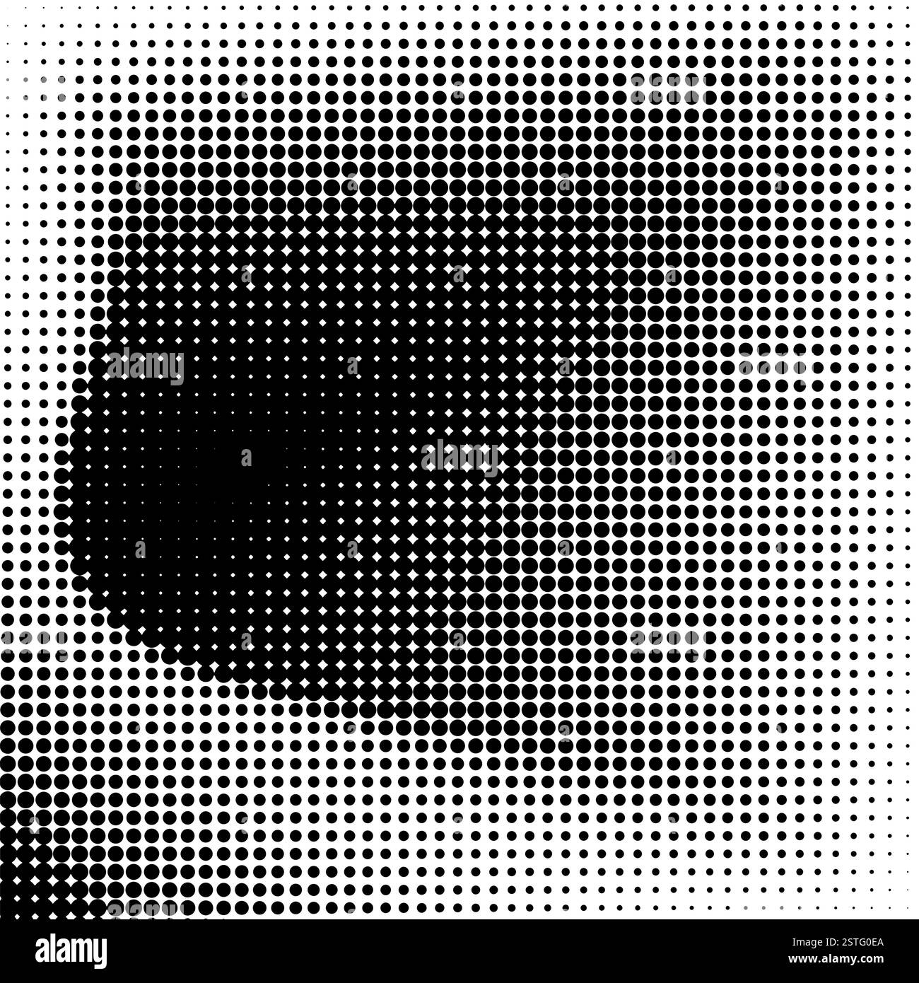 Halftone Dot Background Hand Drawing Not AI Vector Illustration halftone-dot-background-hand-drawing-not-ai-vector-illustration