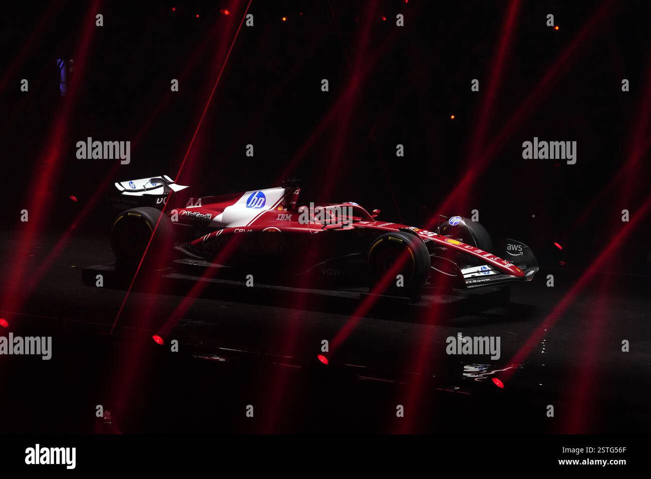 Ferrari livery for the 2025 season is launched during the F1 75 Live ...