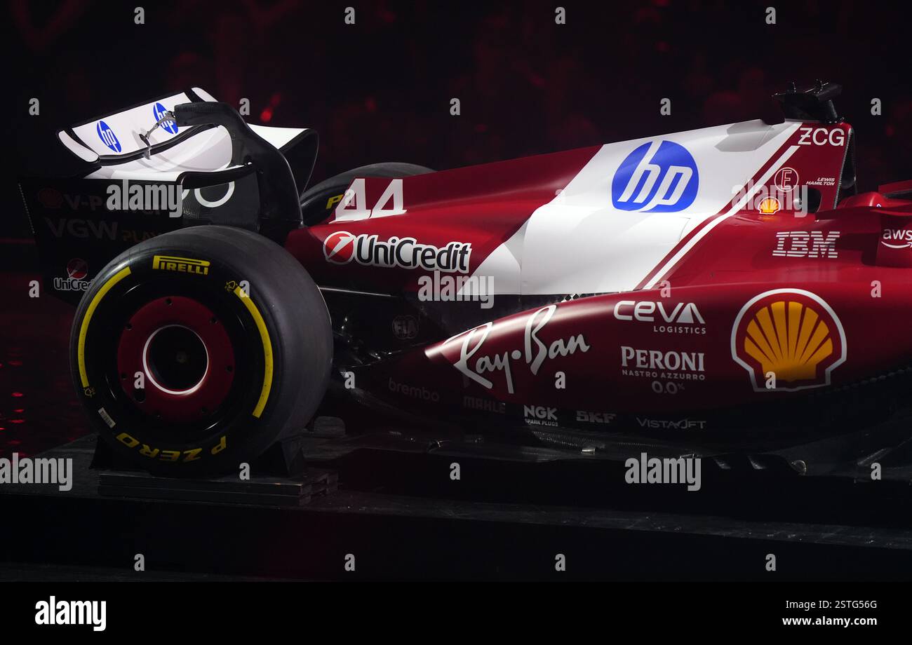 Ferrari livery for the 2025 season is launched during the F1 75 Live ...