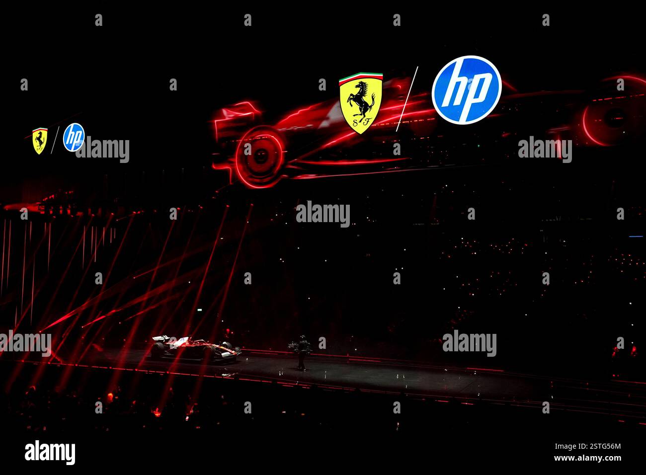 Ferrari livery for the 2025 season is launched during the F1 75 Live ...