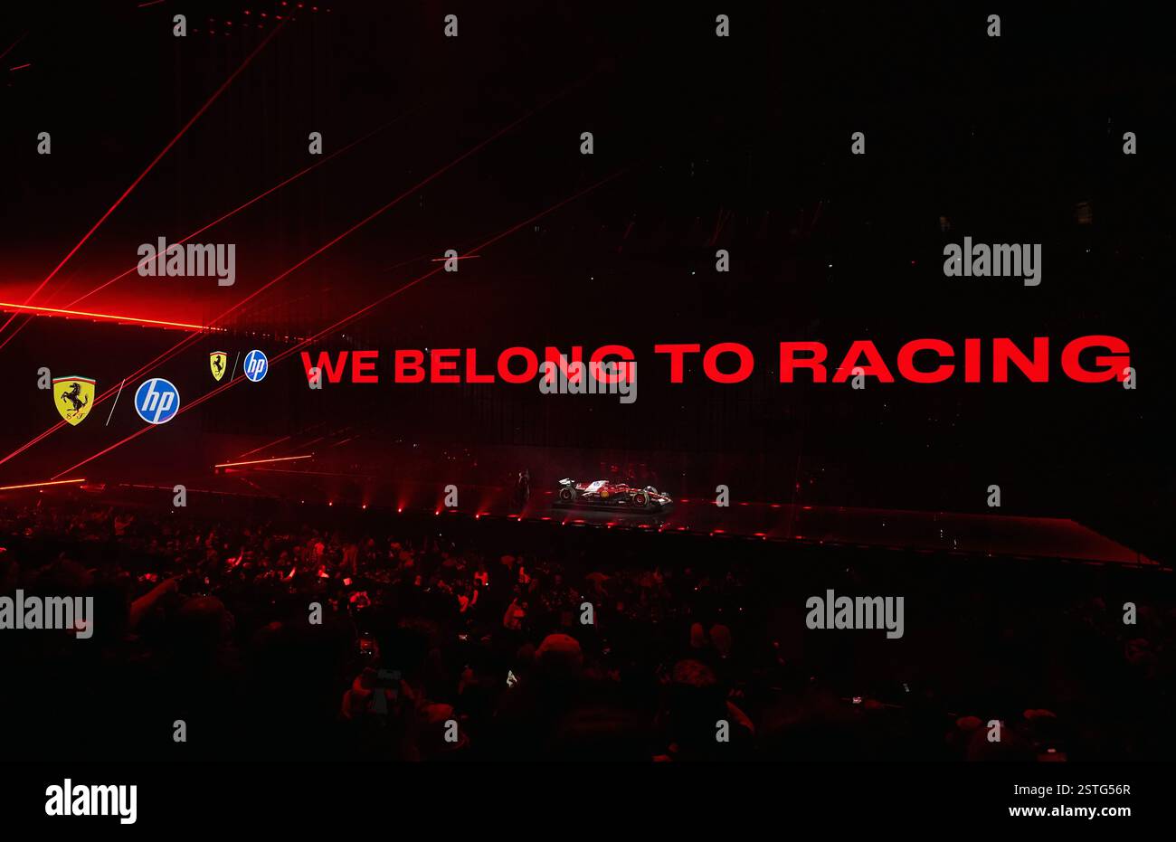 Ferrari livery for the 2025 season is launched during the F1 75 Live ...