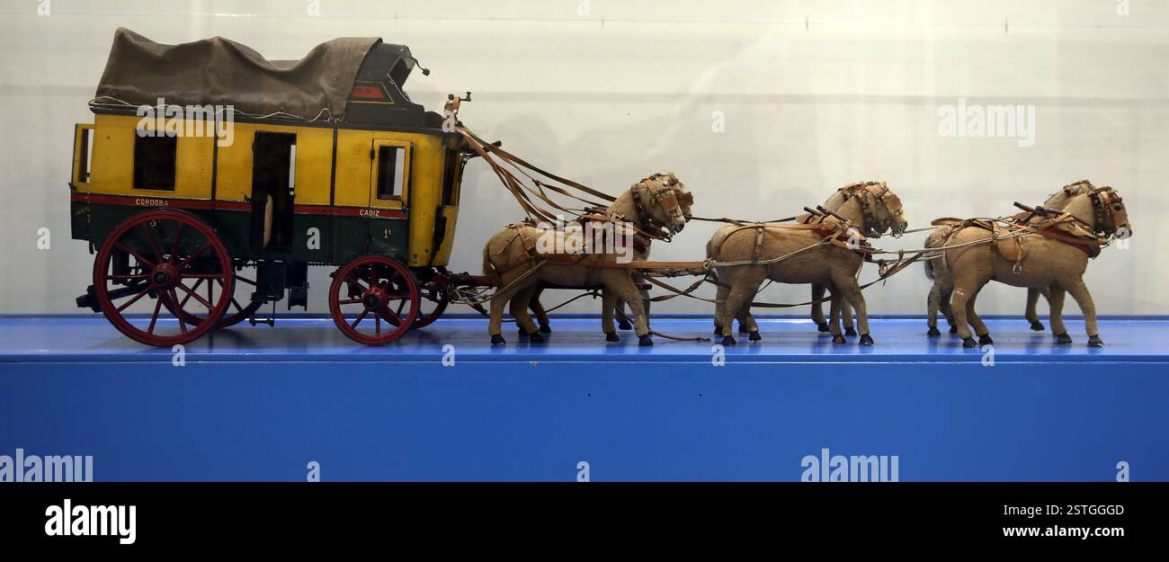 Ancienne Diligence Frontier Express - Figurine Western Vintage
