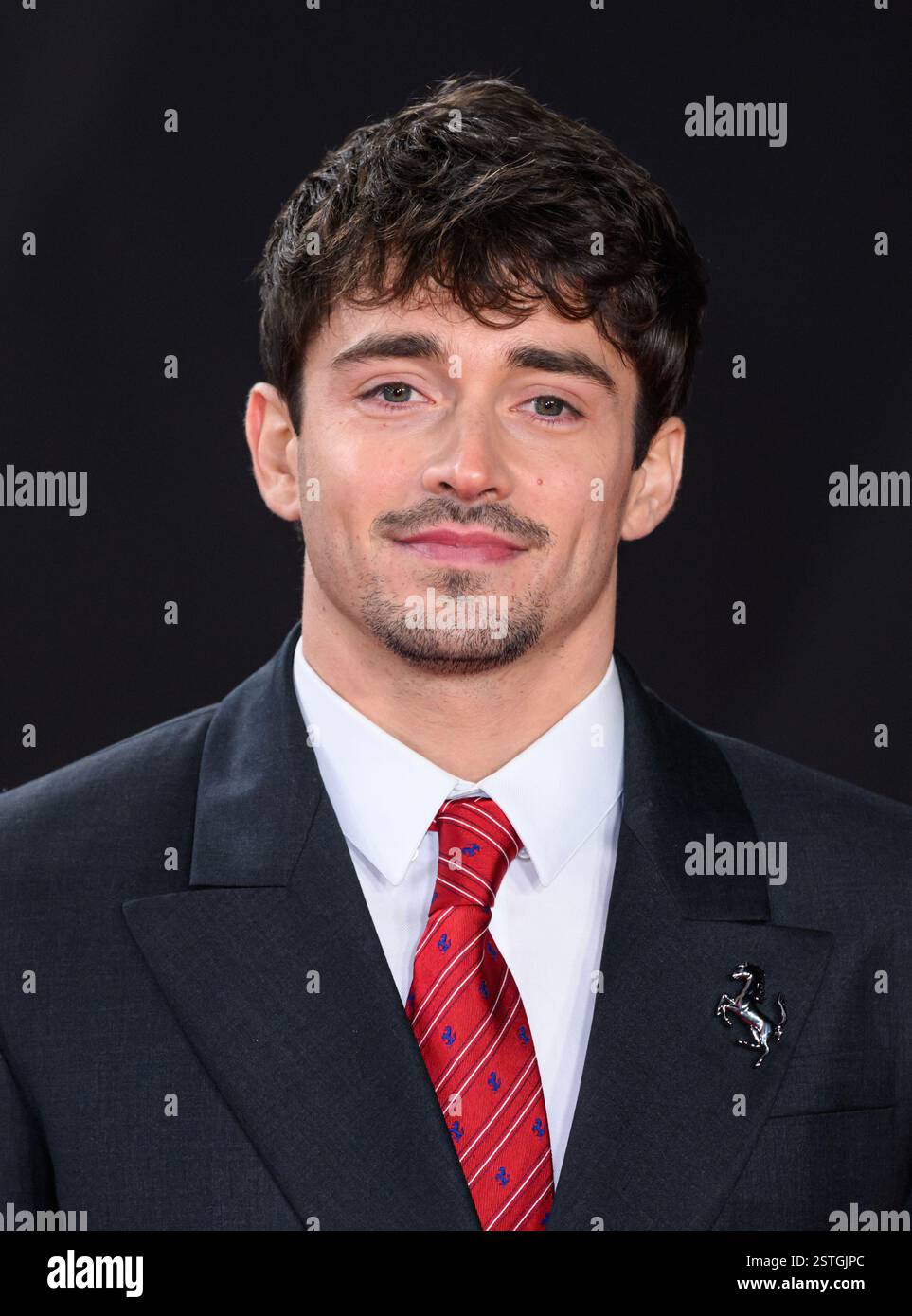 London, UK. February 18th, 2025. Charles Leclerc arriving at the F1 75 ...
