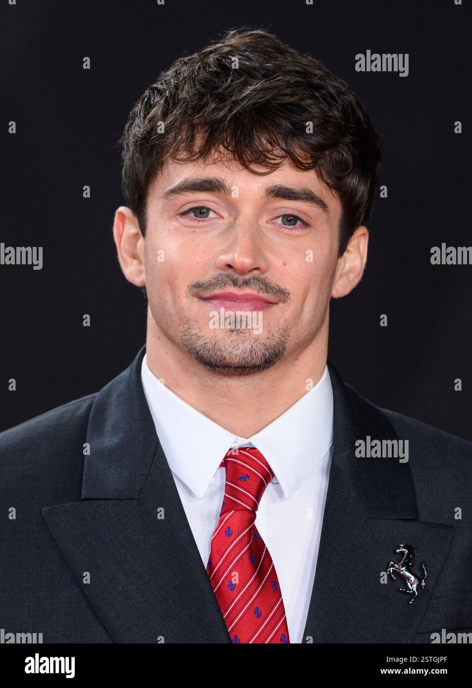 London, UK. February 18th, 2025. Charles Leclerc arriving at the F1 75 ...