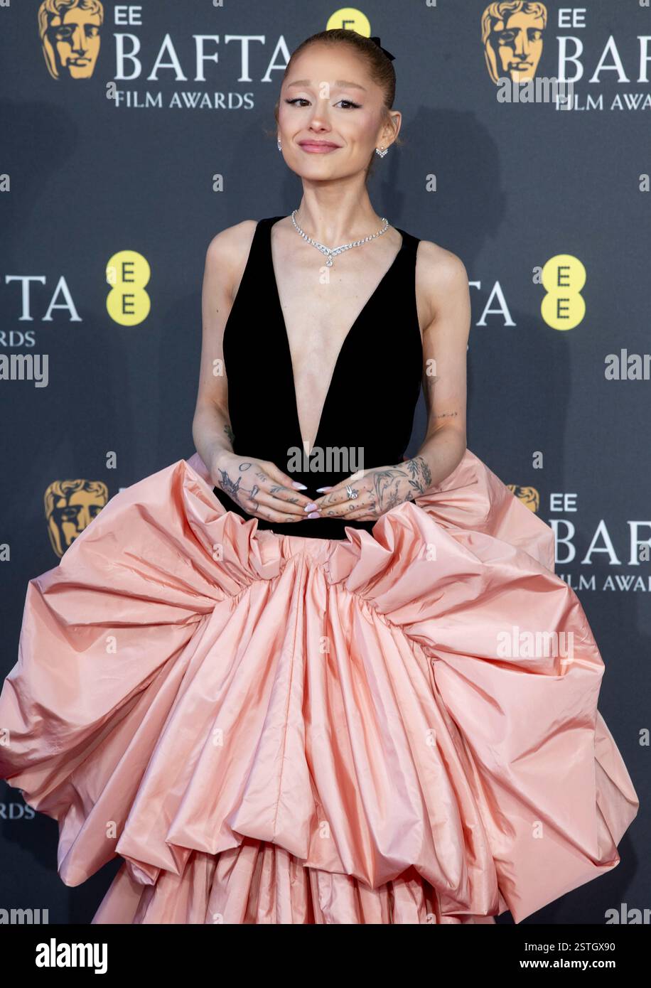 Ariana Grande At The 78th British Academy Film Awards Royal Festival ariana-grande-at-the-78th-british-academy-film-awards-royal-festival