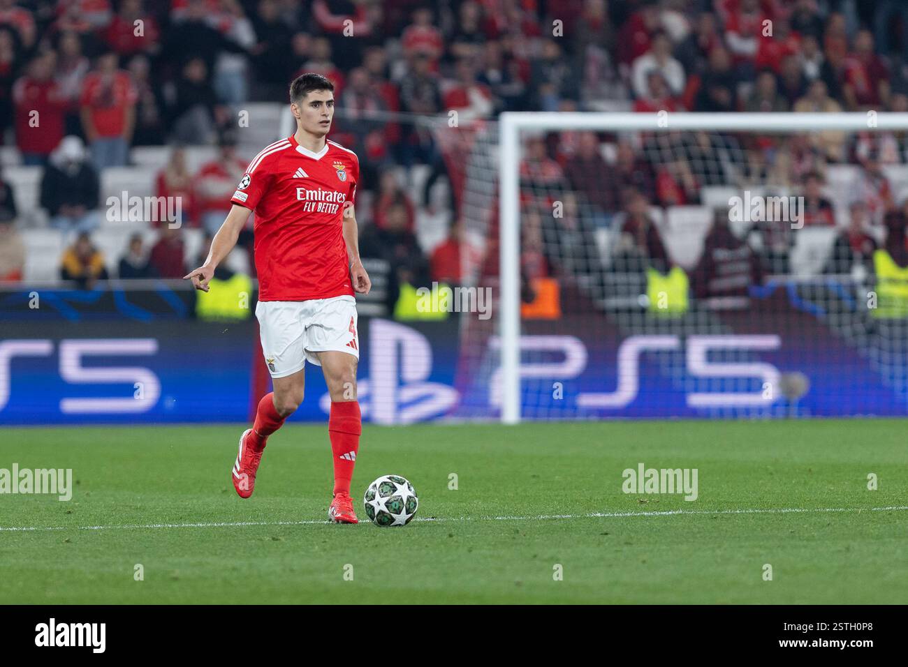 February 18 2025 Lisbon Portugal Benfica s Defender From Portugal February 18 2025 Lisbon Portugal Benfica s Defender From Portugal