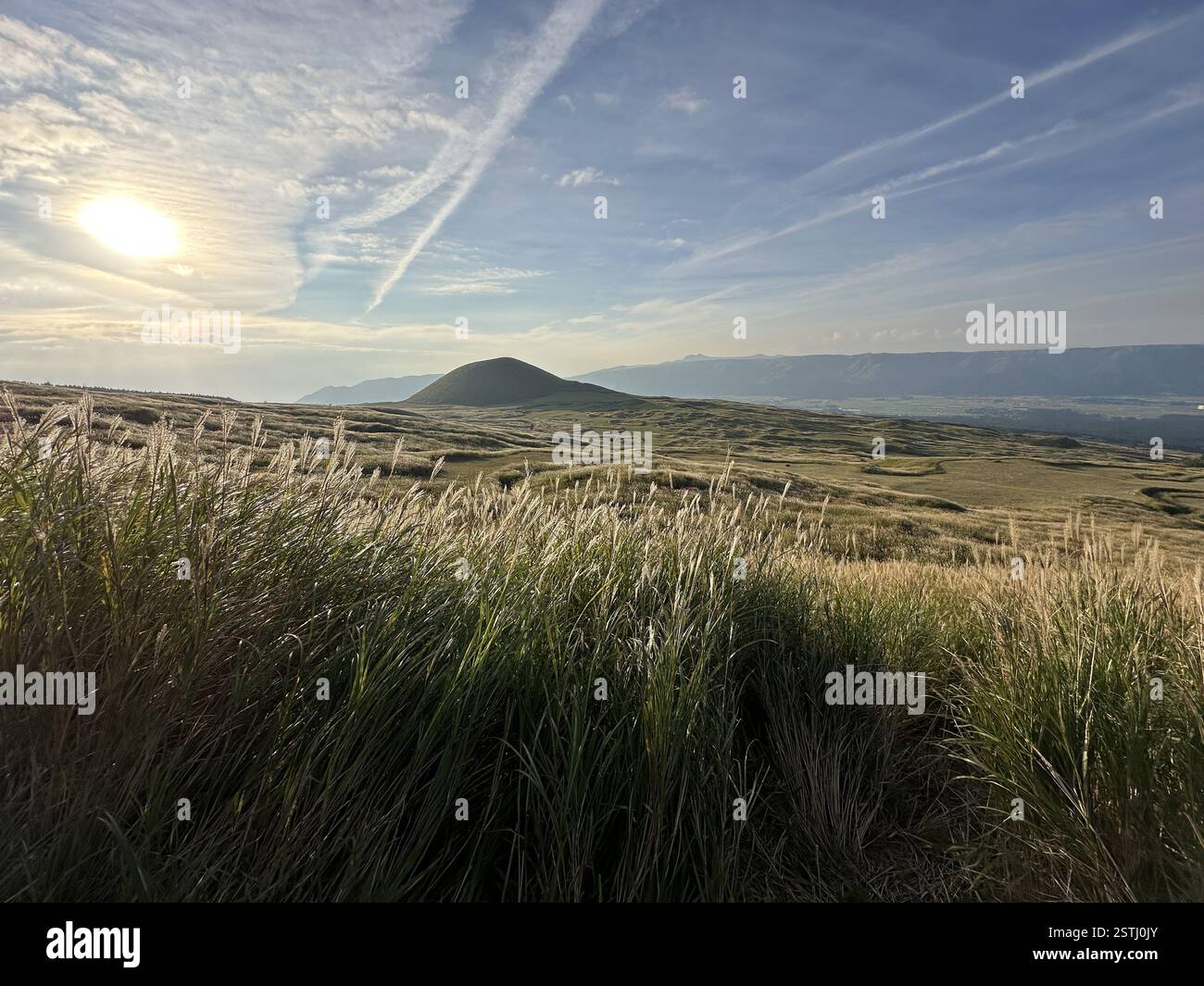 Active largest Volcano of Aso in Japan Stock Photo - Alamy