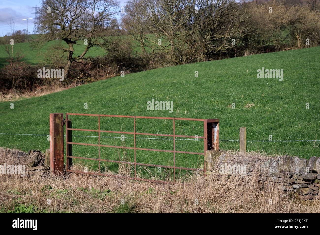 Gate farm hi-res stock photography and images - Alamy