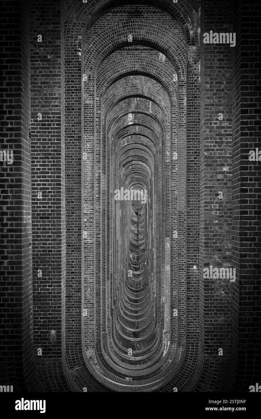 Ouse Valley Viaduct Stock Photo