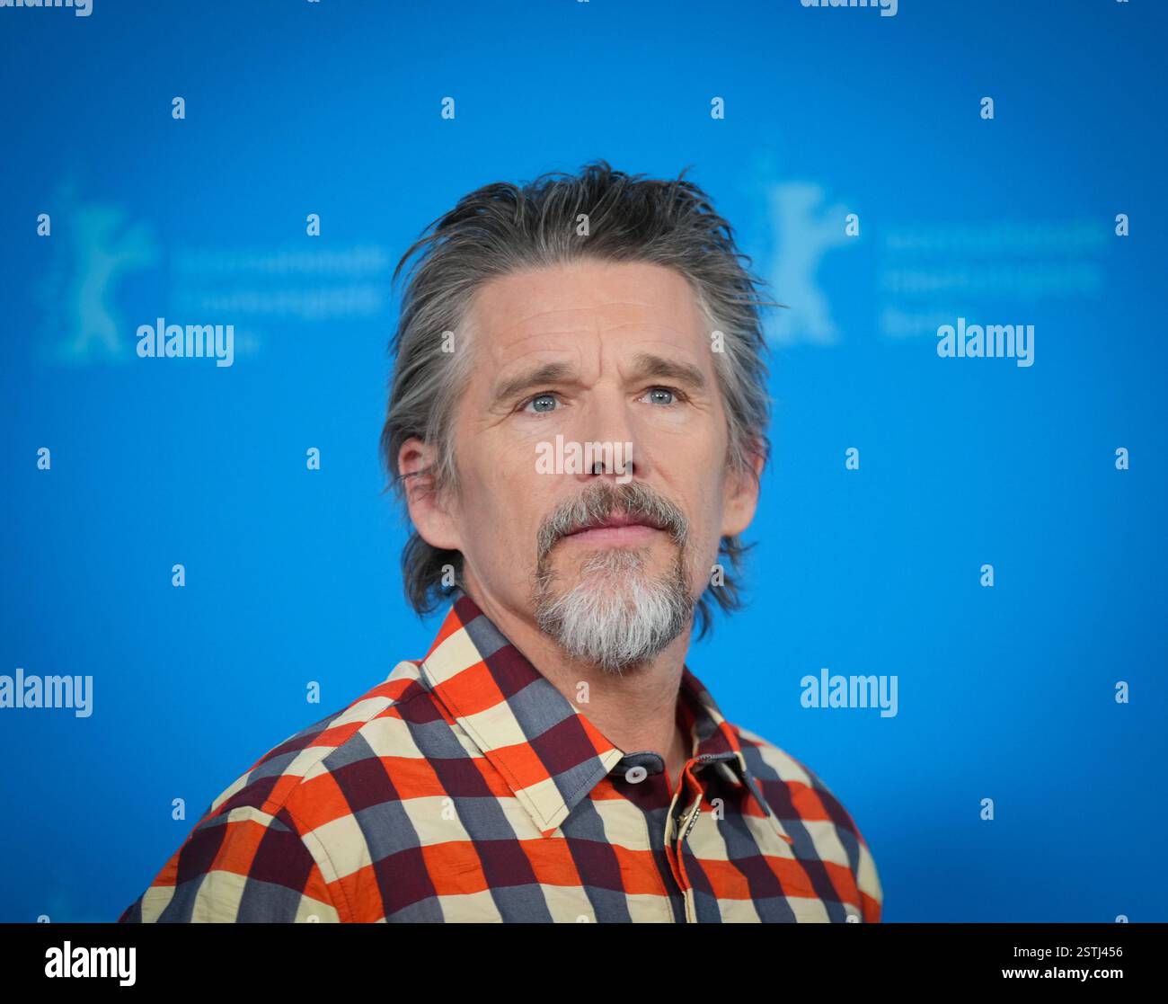 Hawk Actor Berlin, Germany. 18th Feb, 2025. Actor Ethan Hawke attends the ...