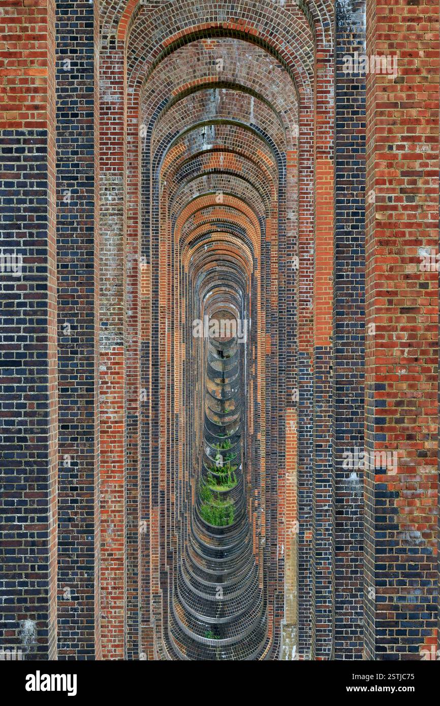 Ouse Valley Viaduct Stock Photo