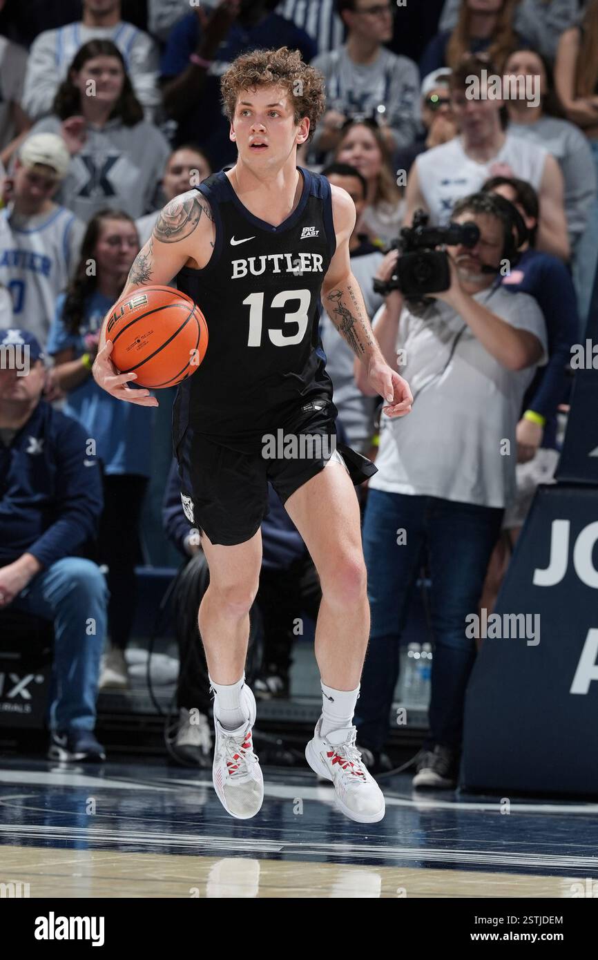 CINCINNATI, OH - FEBRUARY 18: Butler Bulldogs guard Finley Bizjack (13 ...