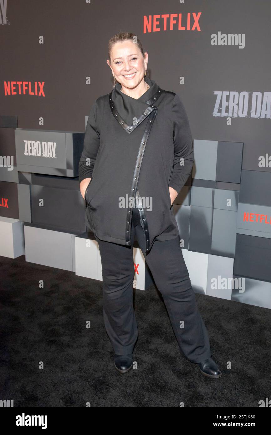 New York, United States. 18th Feb, 2025. Camryn Manheim attends Netflix