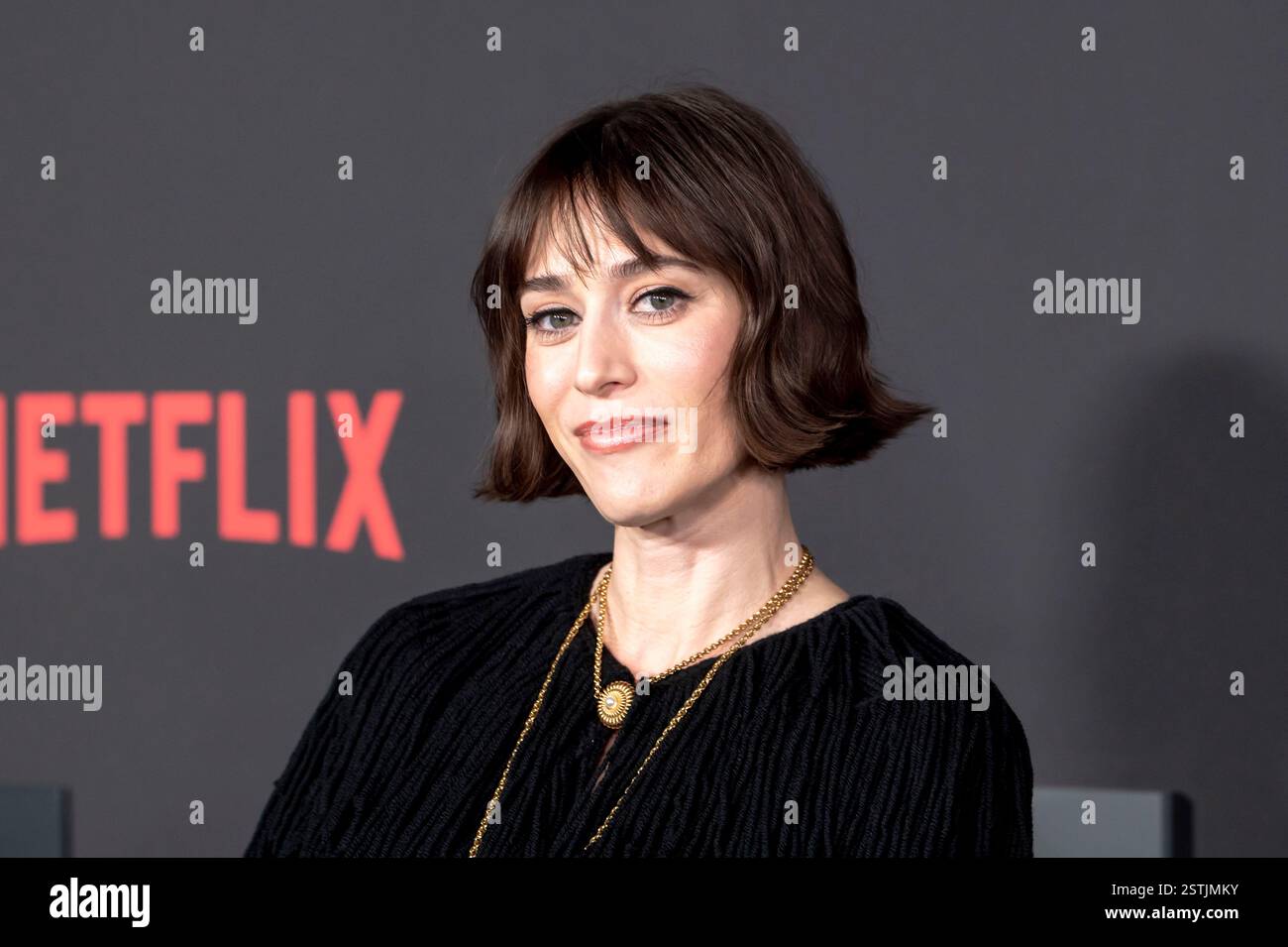 New York United States 18th Feb 2025 Lizzy Caplan Attends Netflix S New York United States 18th Feb 2025 Lizzy Caplan Attends Netflixs Zero Day World Premiere At The Plaza Hotel Photo By Ron Adarsopa Imagessipa Usa Credit Sipa Usalamy Live News 2STJMKY