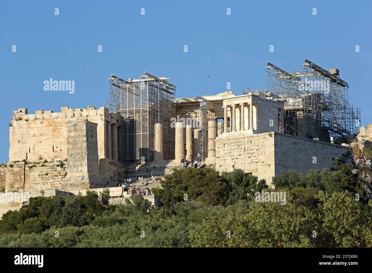 Acropolis Rebuild Ancient monument reconstruction hi-res stock photography and images - Alamy