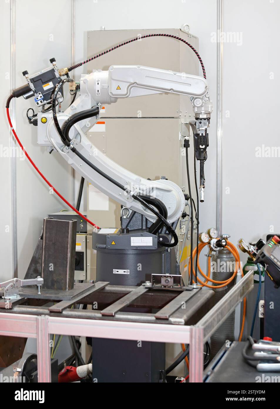 Robotic Welding Stock Photo
