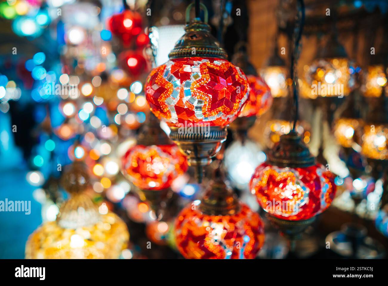 Mosaic lamps hi-res stock photography and images - Alamy