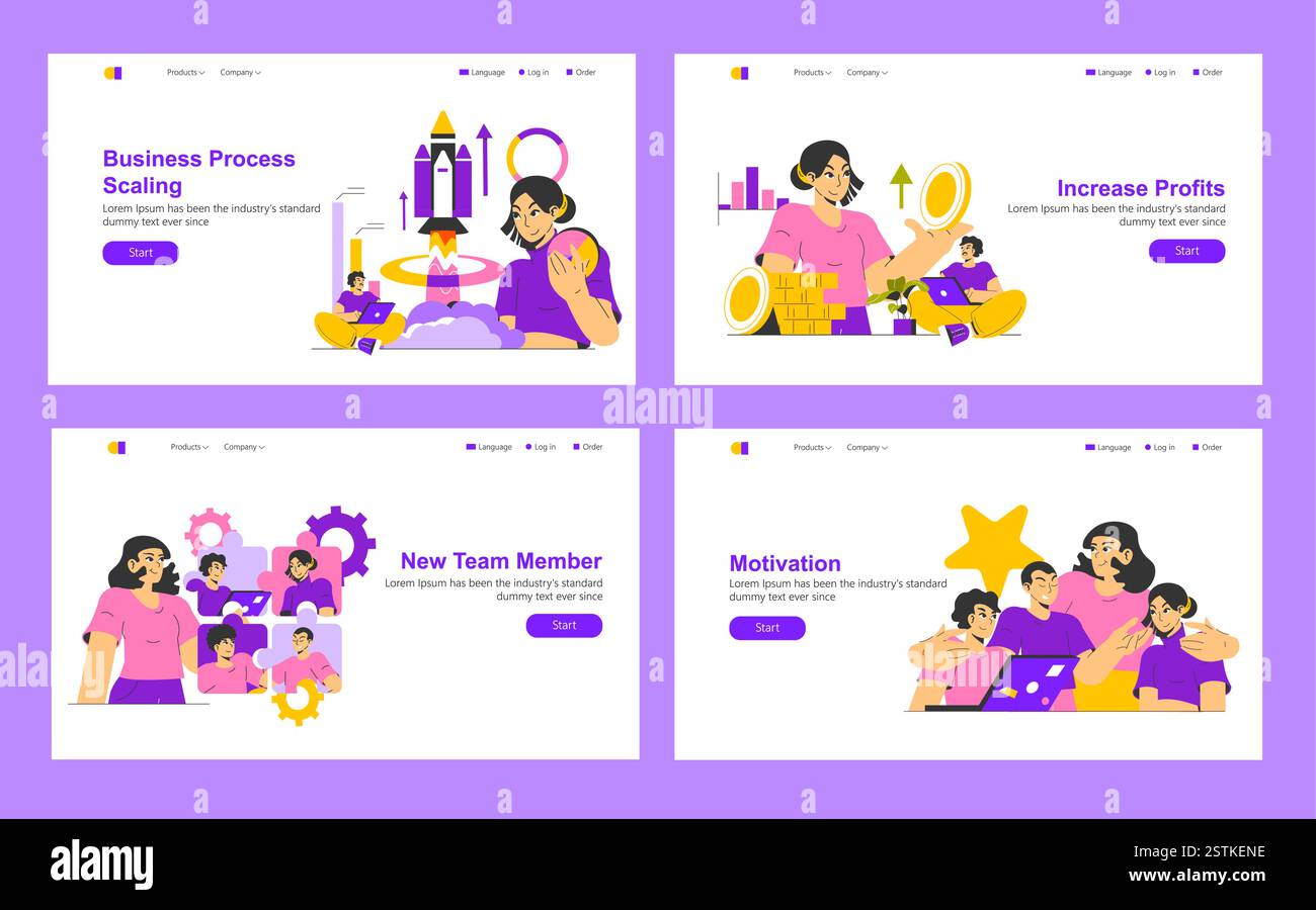 Process improvement model illustration hi-res stock photography and ...