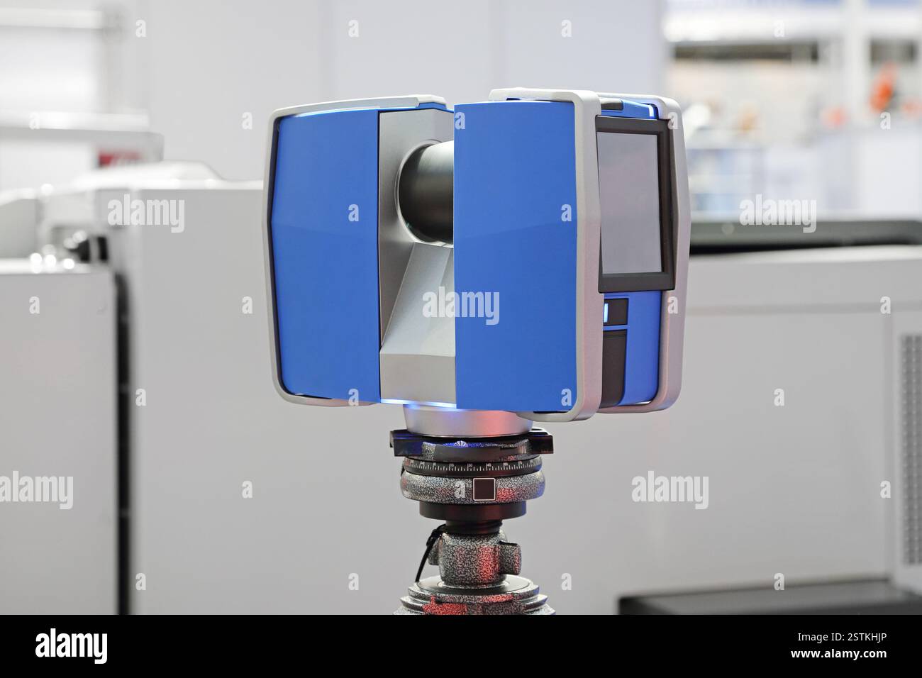 Portable 3d Laser Scanner at Tripod Stock Photo - Alamy