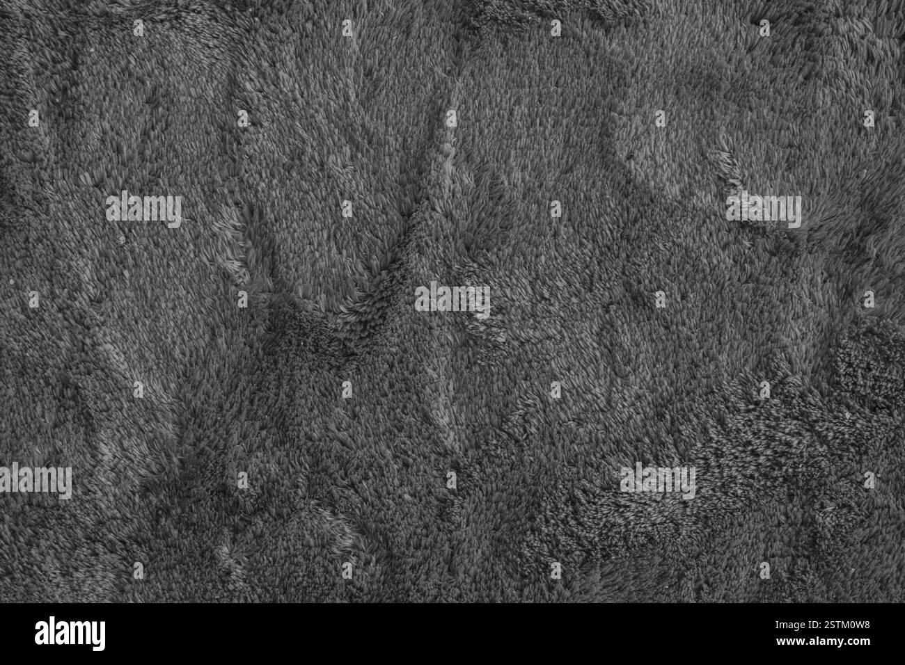 Soft shaggy black carpet texture. Fluffy synthetic textile fur, plush ...