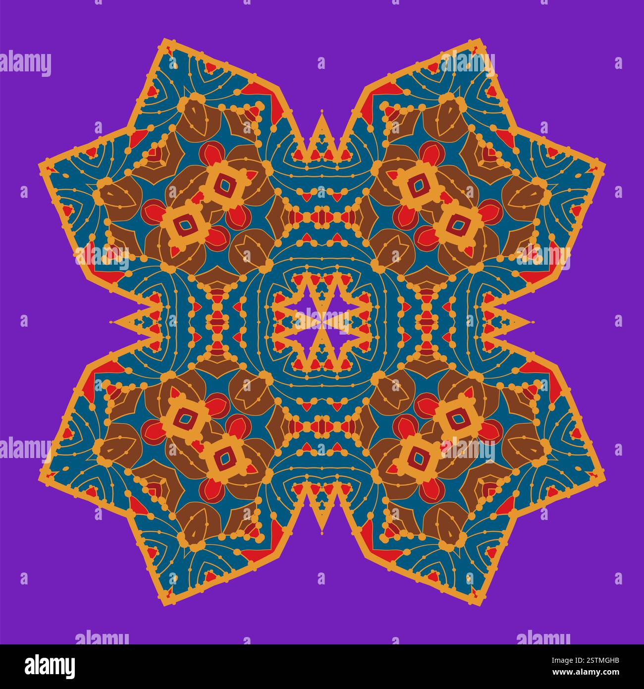 Boho style mandala hi-res stock photography and images - Alamy