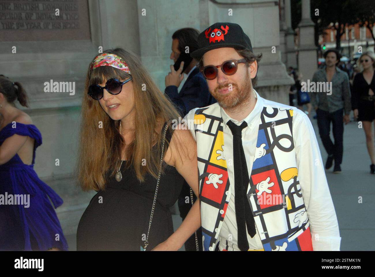 London, UK, 22/06/2017, Charlotte Boulay-Goldsmith & Philip Colbert attends the V & A Summer Party Stock Photo