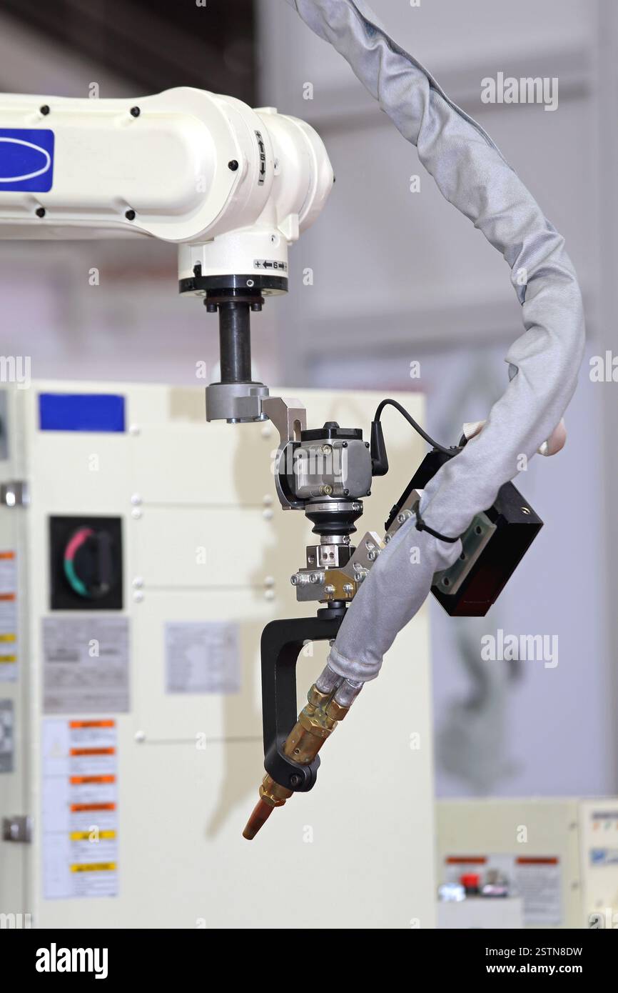 Welding Robot Stock Photo