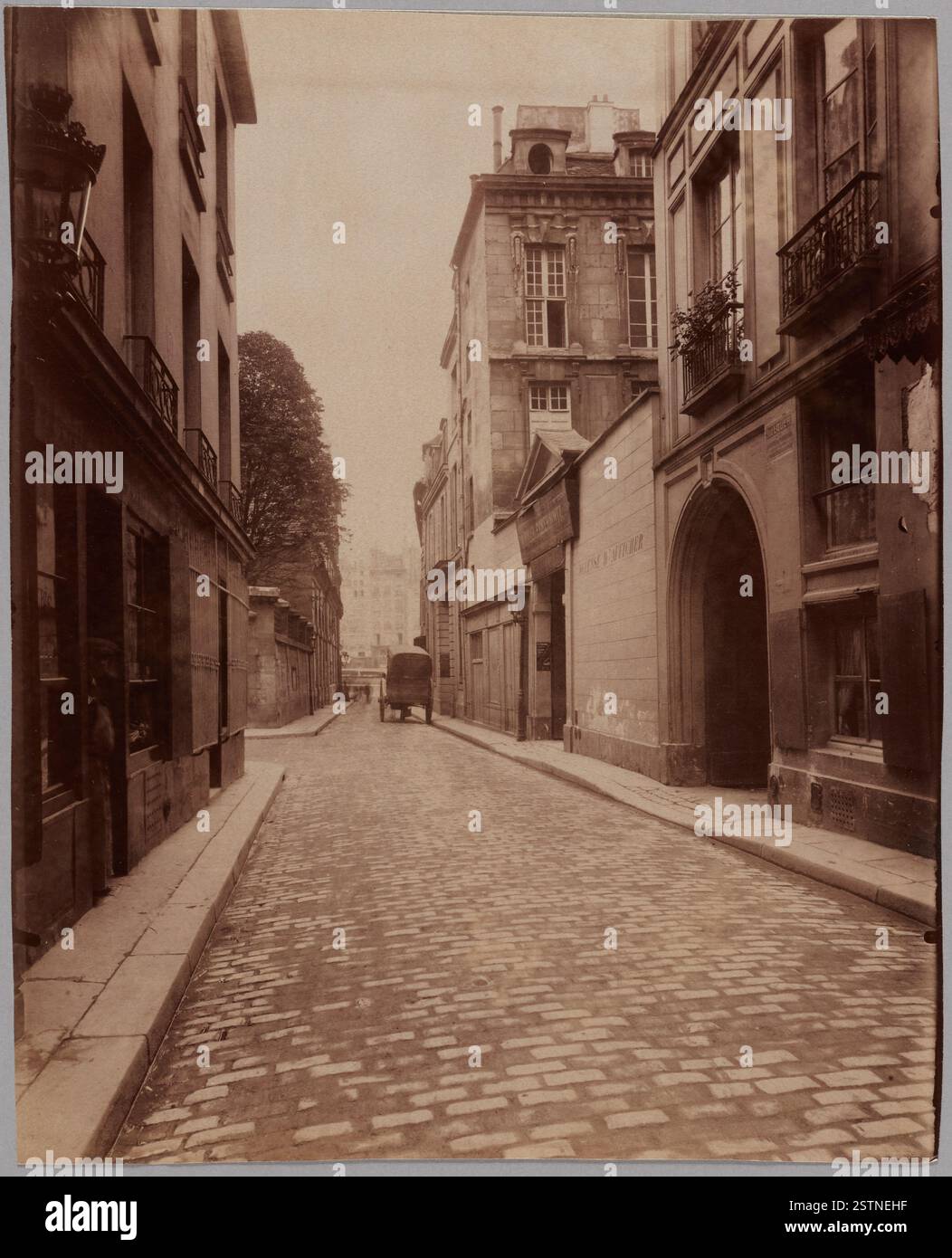 Photograph by Eugène Atget, acquired in 1952, documenting the streets ...
