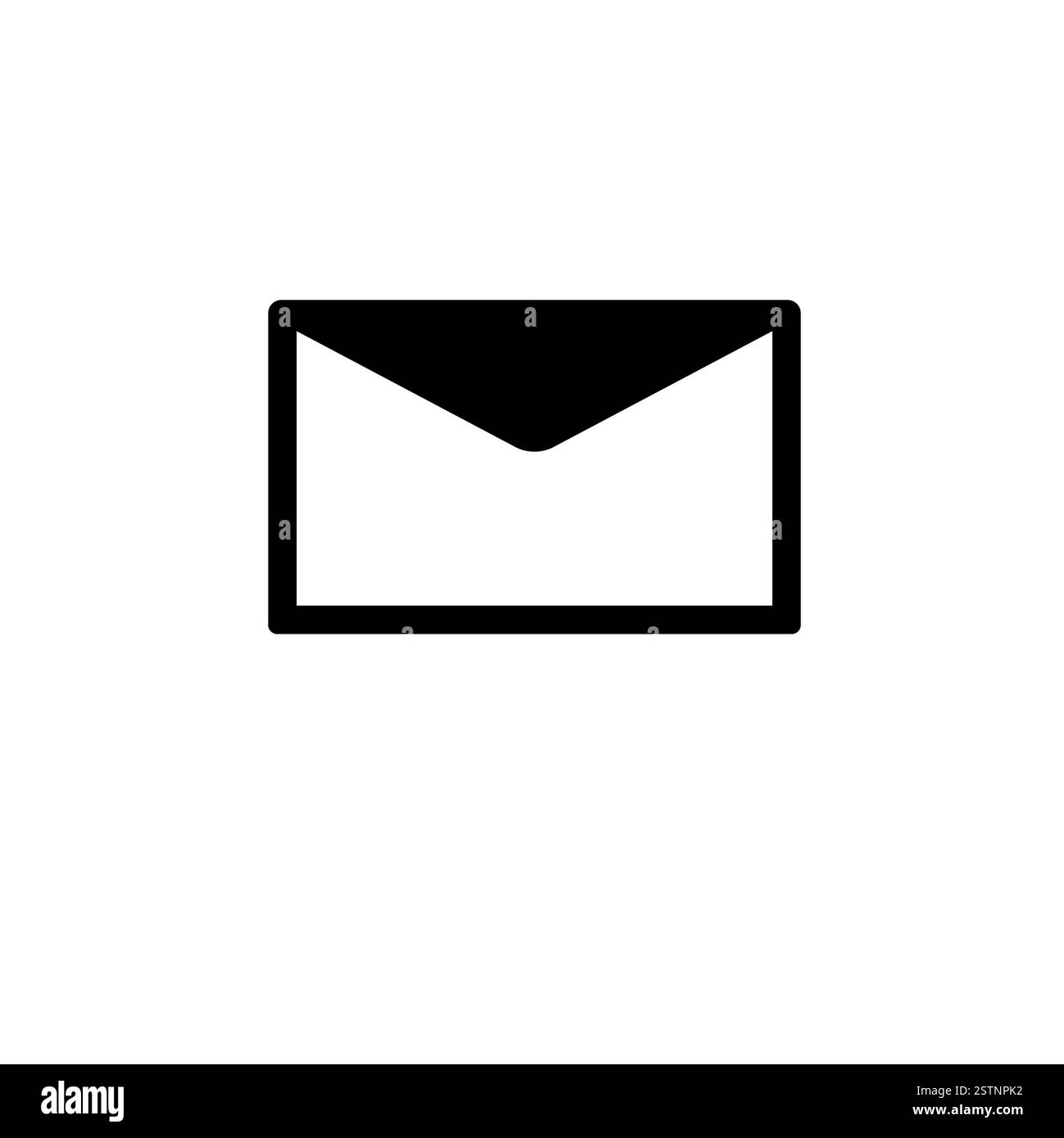 Email Message, Envelope Letter, Mailing Solid Flat Vector Icon Isolated ...
