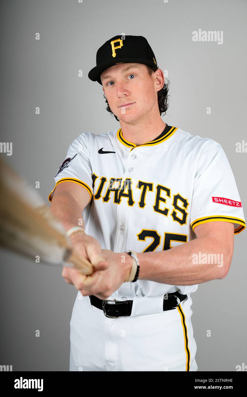 This is a 2025 photo of Billy Cook of the Pittsburgh Pirates baseball ...