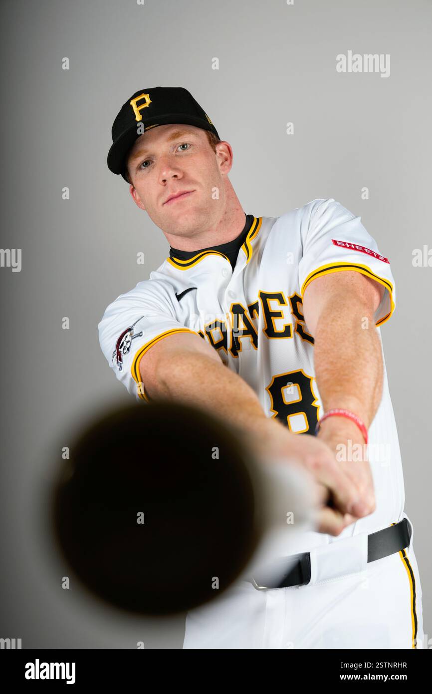 This is a 2025 photo of Jack Brannigan of the Pittsburgh Pirates ...