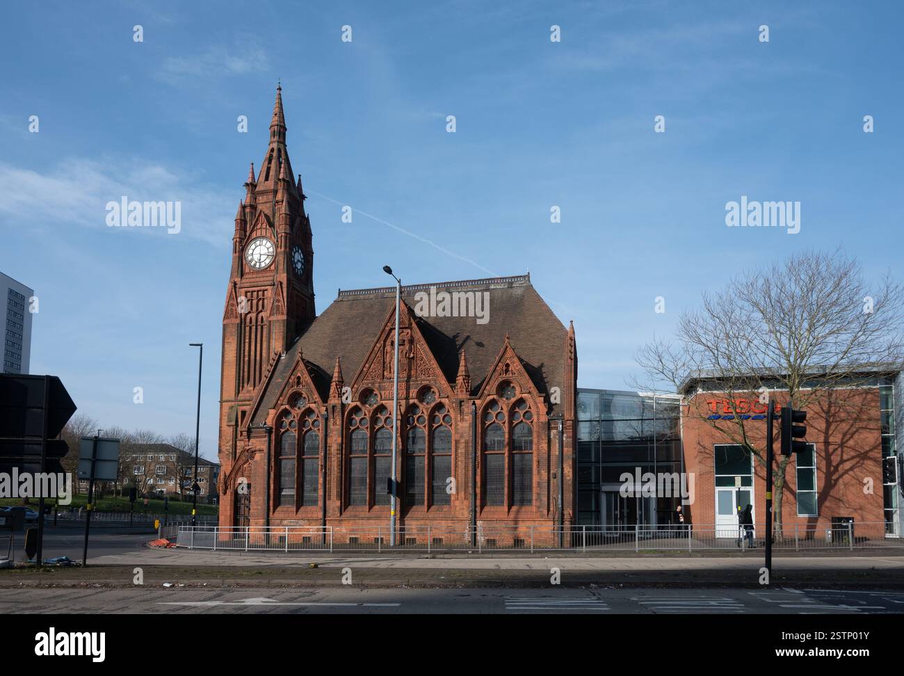 Spring Hill Library, Ladywood, Birmingham, West Midlands, England, UK