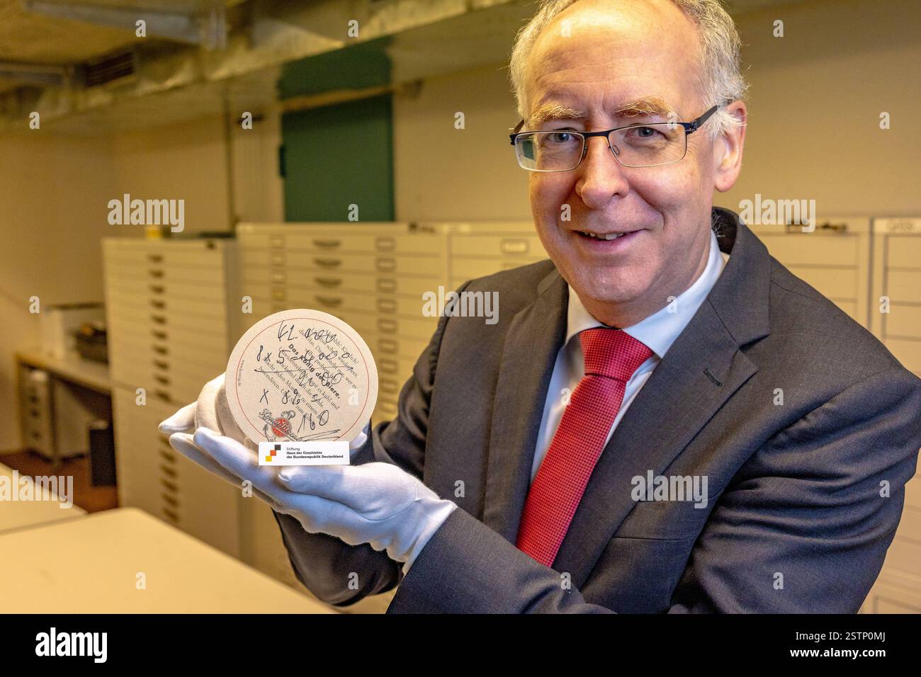 Friedrich Merz Bierdeckel 2003
