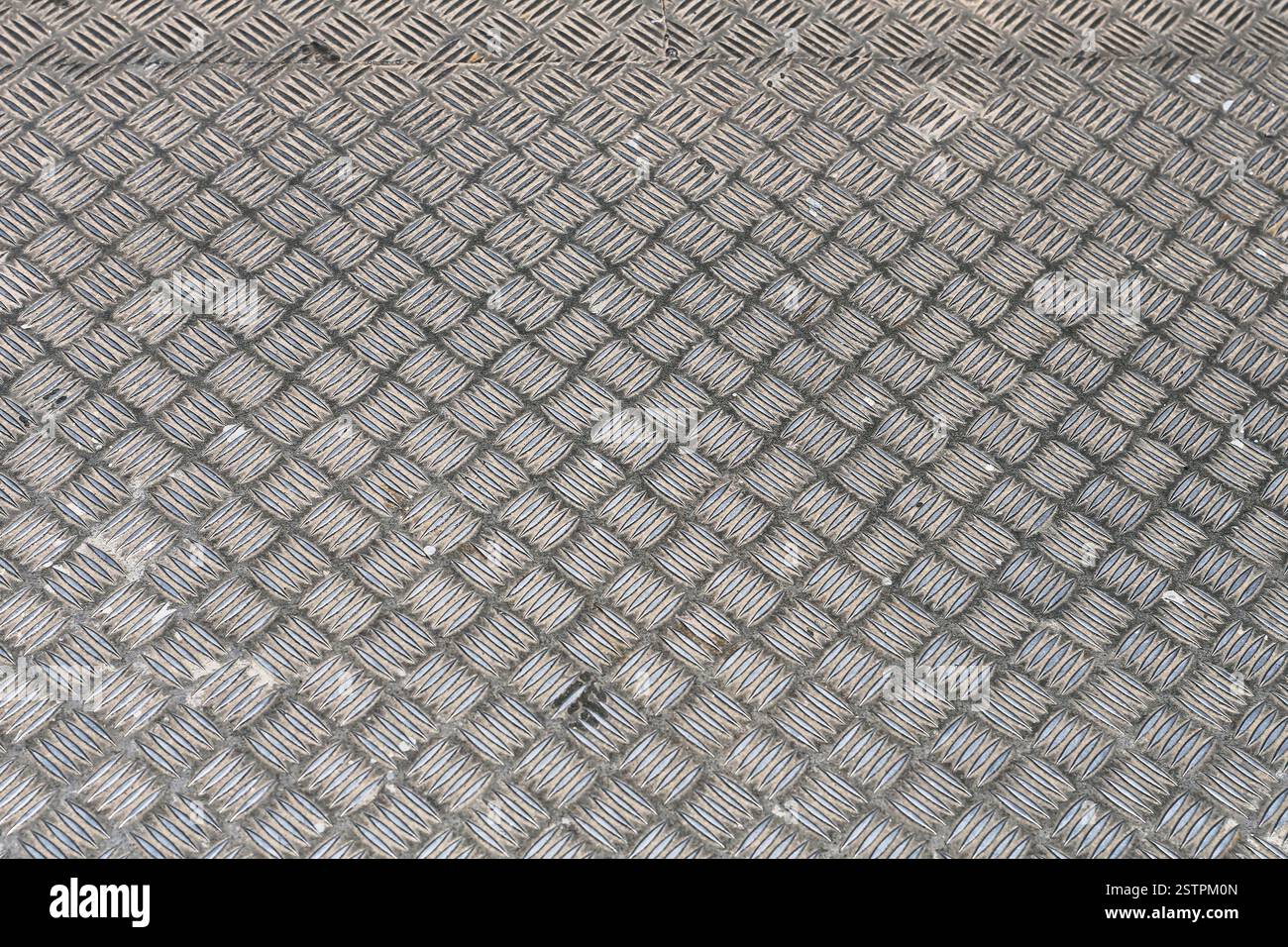 Steel Diamond Plate Stock Photo