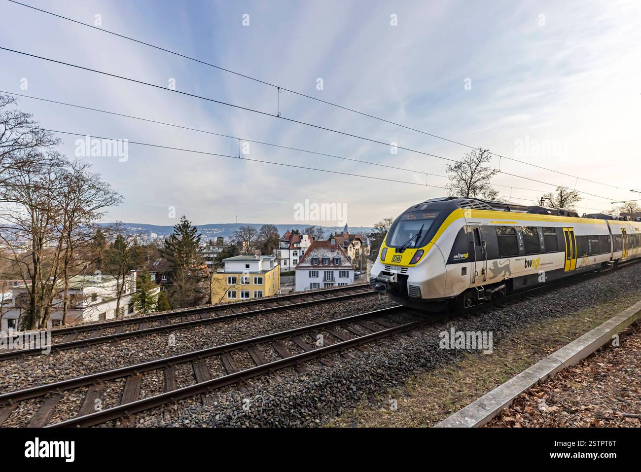 Elegantes Stuttgart Nrnberg Zug Fotosnull