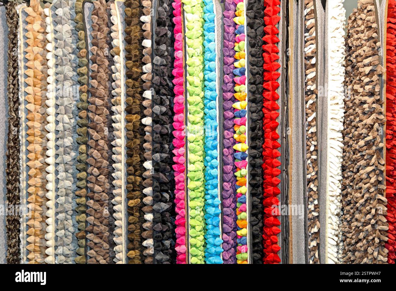Carpet colors Stock Photo