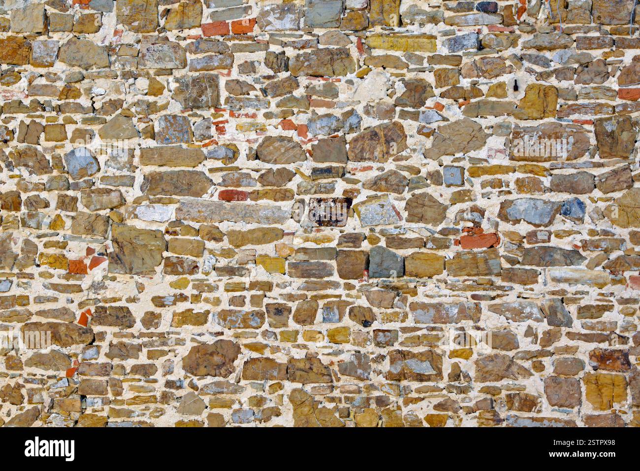 Medieval wall Stock Photo