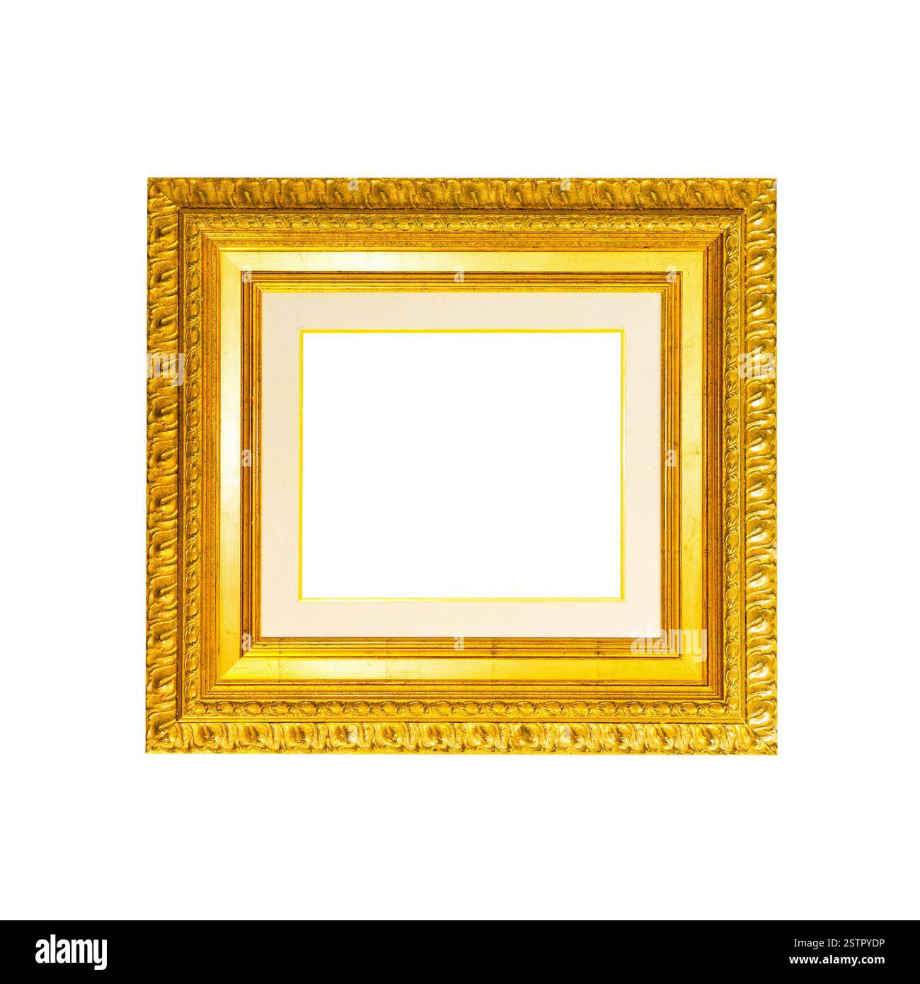 Old Gold Frame Stock Photo Alamy