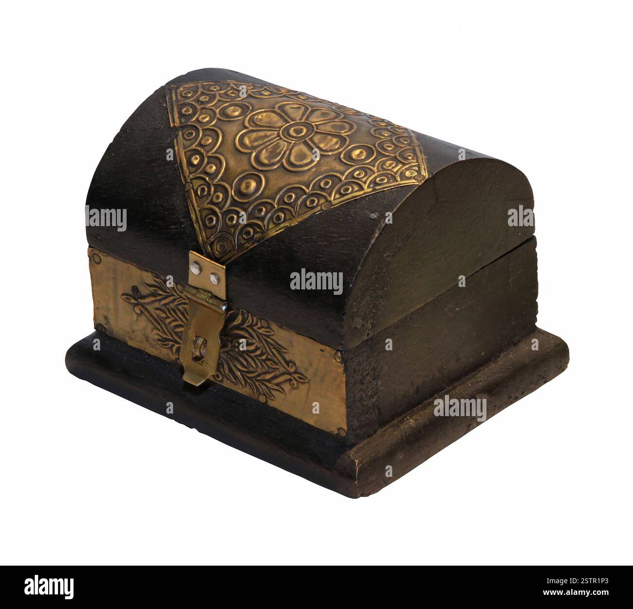 Old chest Stock Photo