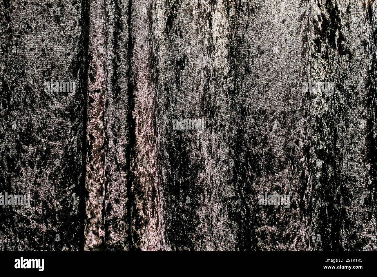 Black drapery Stock Photo