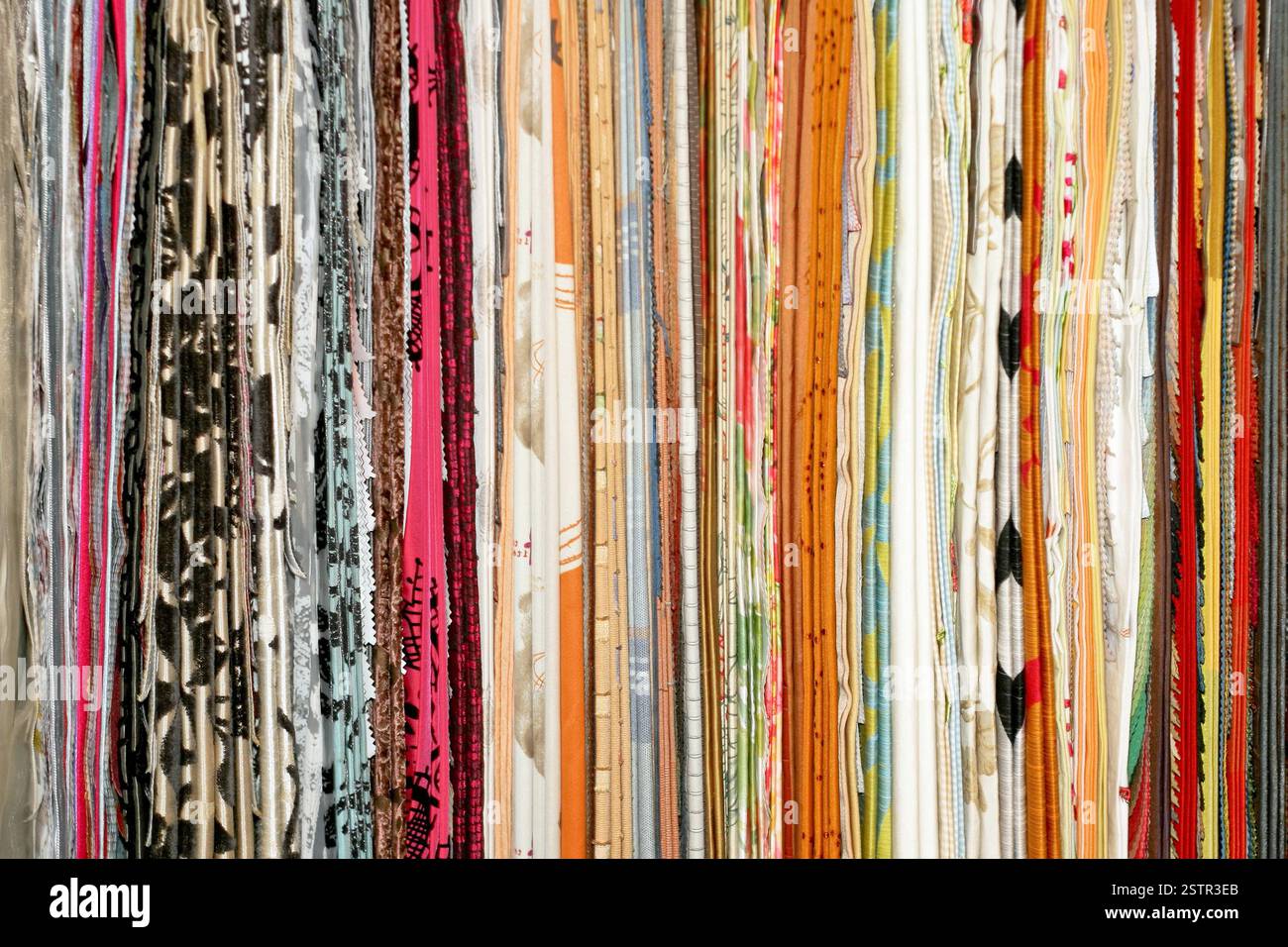 Color chart picker for cotton fabric materials hi-res stock photography ...