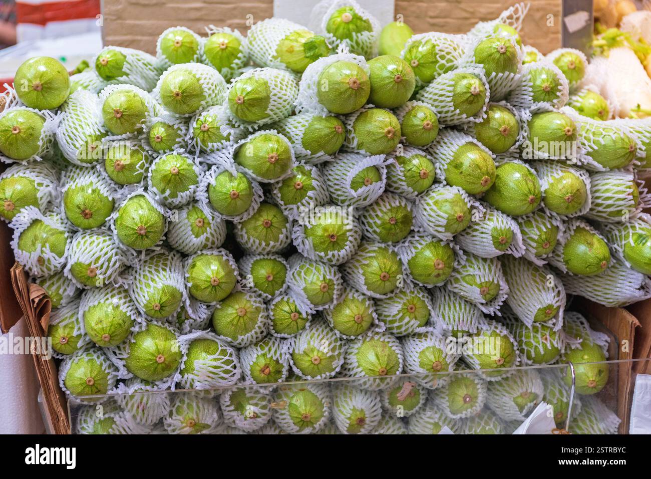 Protected Zucchini Stock Photo