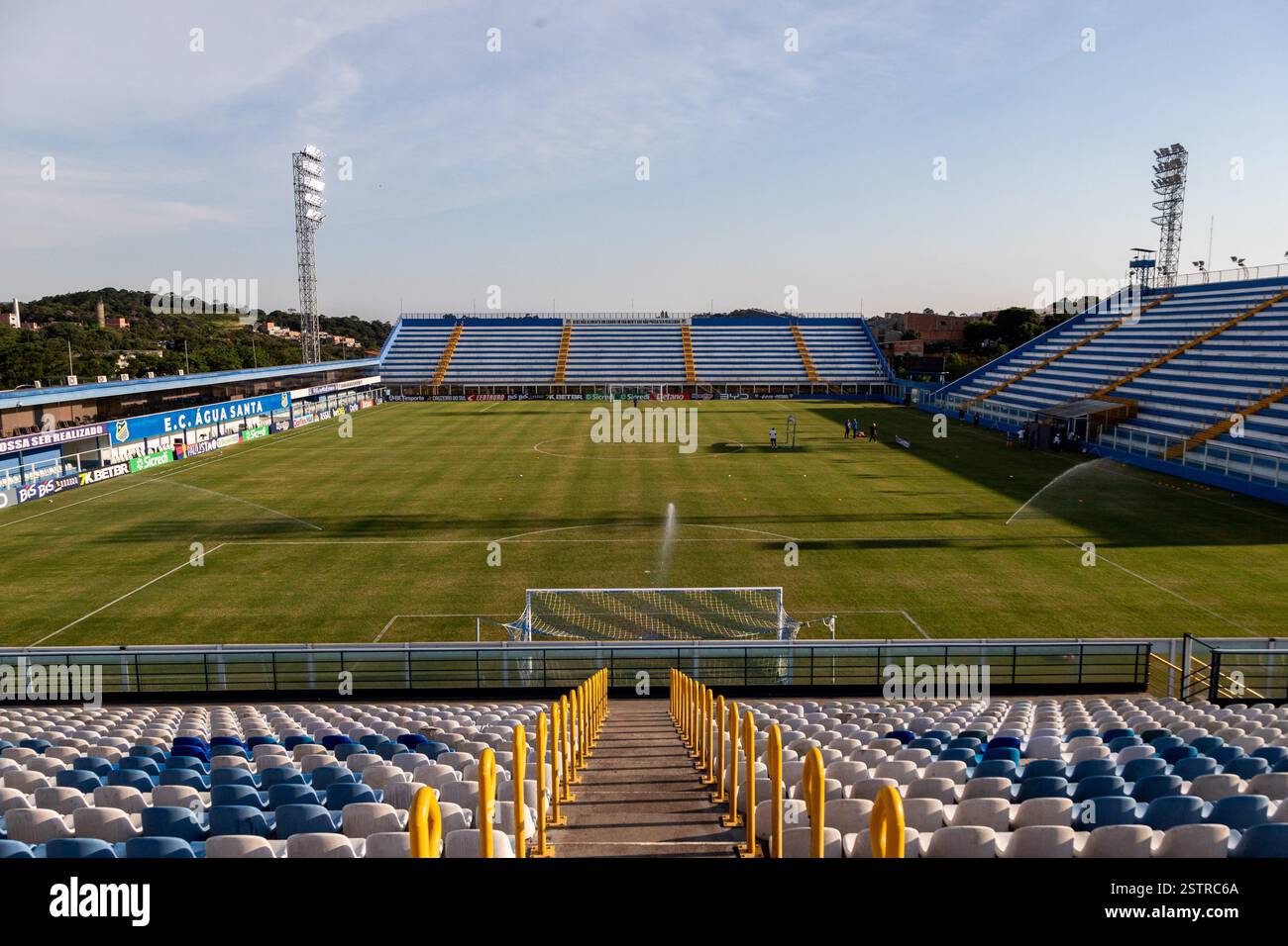 Diadema, Brazil. 19th Feb, 2025. Arena Inamar before the match between ...