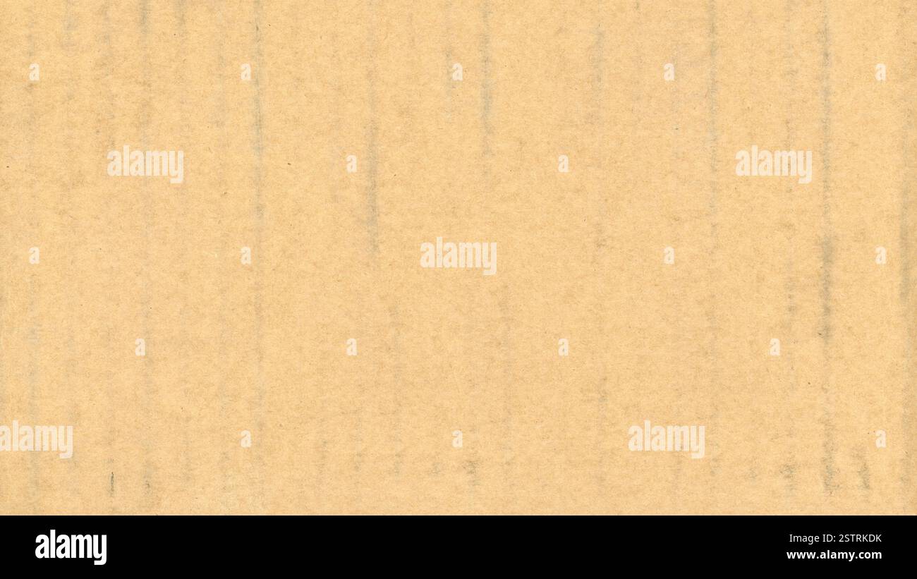 brown corrugated cardboard texture useful as a background Stock Photo