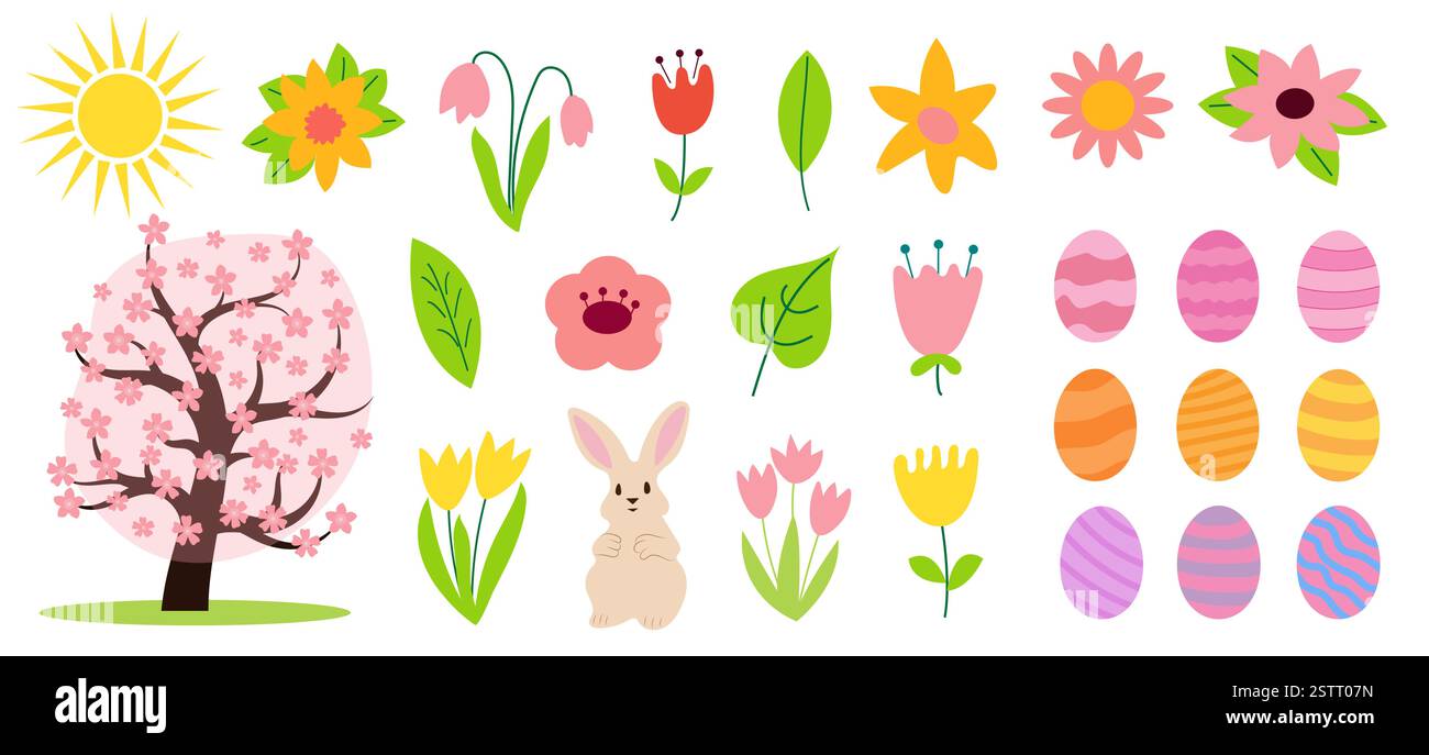 Easter tree eggs flowers Cut Out Stock Images Pictures Alamy Easter tree eggs flowers Cut Out Stock Images Pictures Alamy