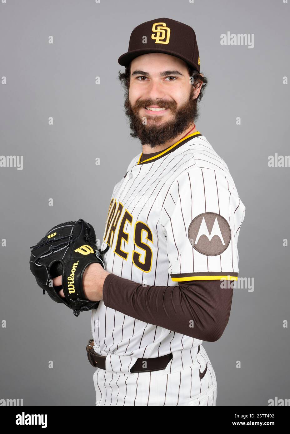 This is a 2025 photo of pitcher Dylan Cease of the San Diego Padres ...