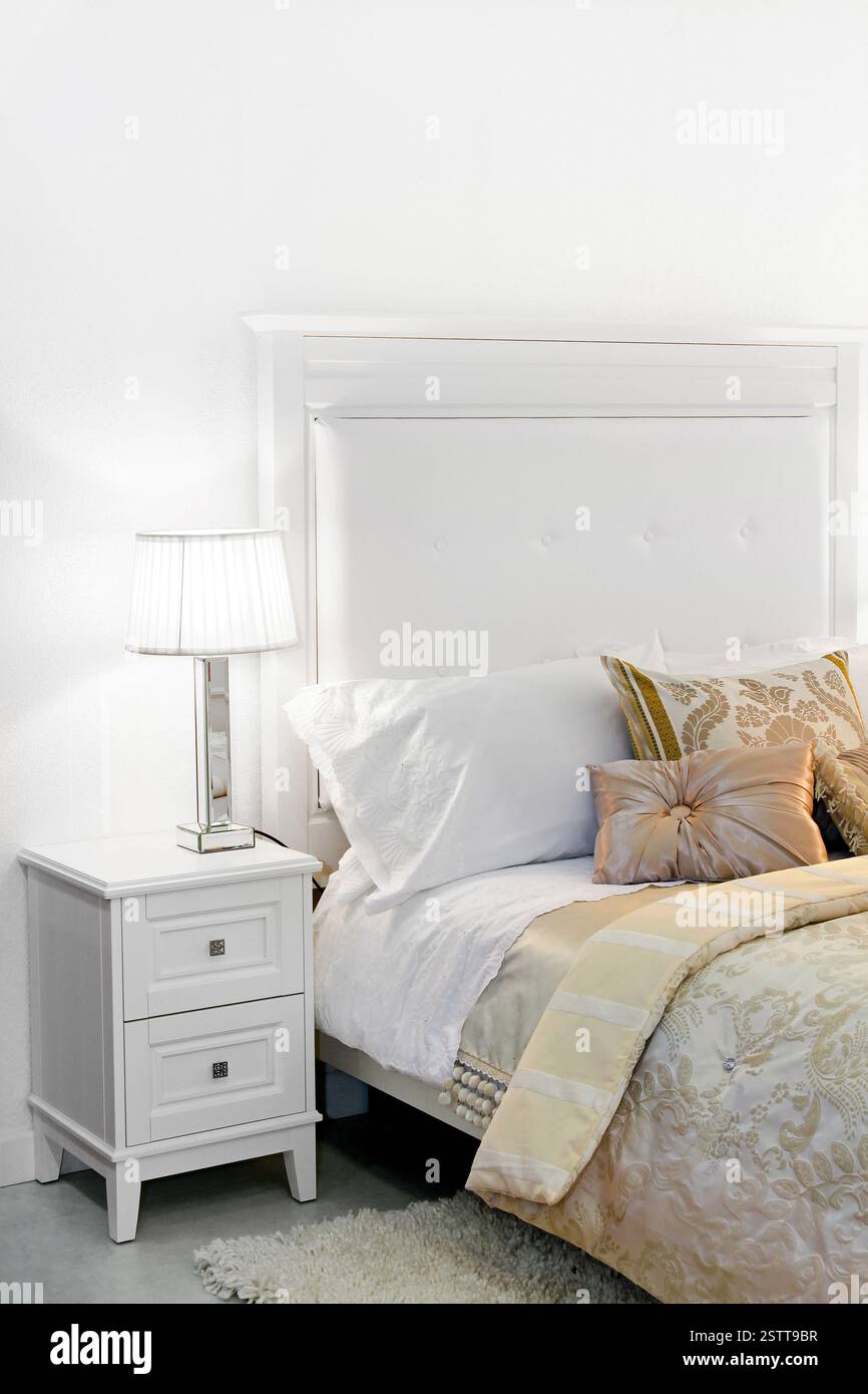 Nightstand Stock Photo