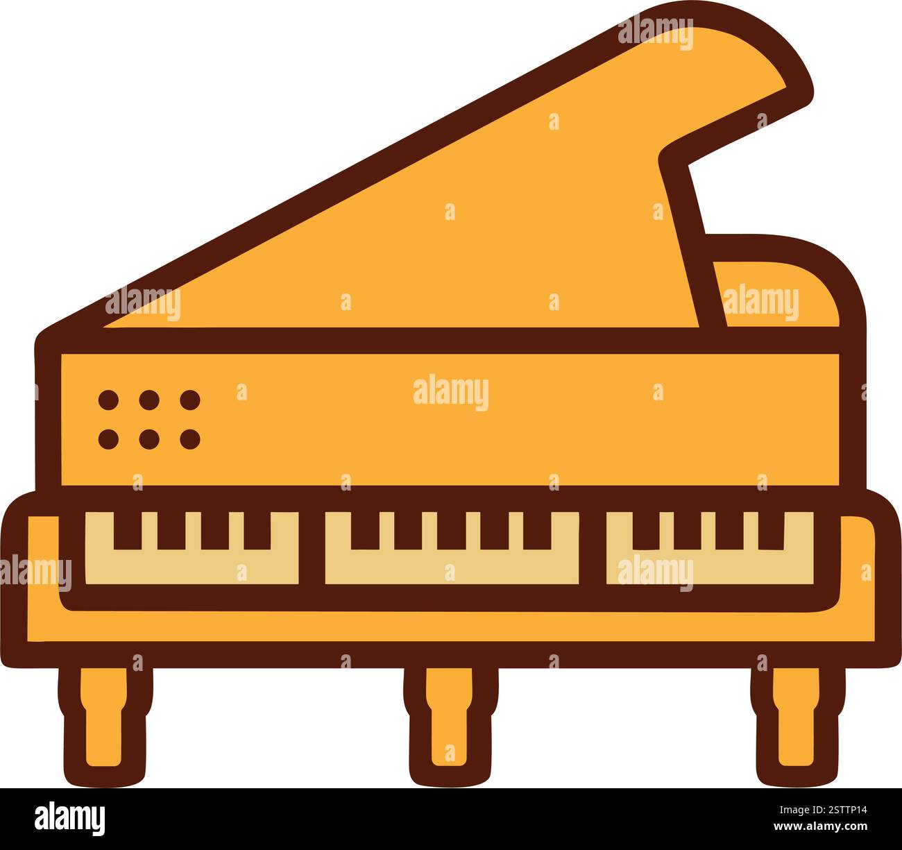 Grand piano music instrument Stock Vector Image & Art - Alamy