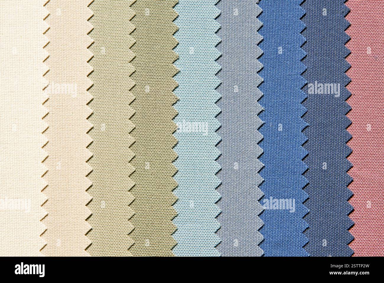 Zigzag material in cold color palette samples hi-res stock photography ...